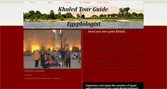 Desktop Screenshot of khaledtourguide.webstarts.com