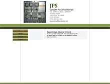 Tablet Screenshot of jordanplantservices.webstarts.com