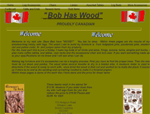 Tablet Screenshot of bobhaswood.webstarts.com