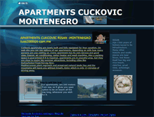 Tablet Screenshot of apartments-montenegro-risan.webstarts.com