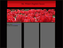 Tablet Screenshot of mswhite-whs.webstarts.com