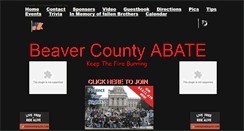 Desktop Screenshot of beavercountyabate.webstarts.com