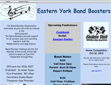 Tablet Screenshot of easternyorkbandboosters.webstarts.com