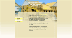 Desktop Screenshot of finoconstruction.webstarts.com