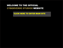 Tablet Screenshot of cyberversestudios.webstarts.com