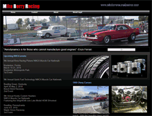 Tablet Screenshot of mikeberryracing.webstarts.com