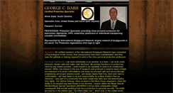Desktop Screenshot of georgecbabb.webstarts.com