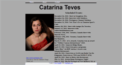 Desktop Screenshot of catarinateves.webstarts.com