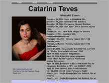 Tablet Screenshot of catarinateves.webstarts.com