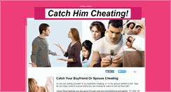 Desktop Screenshot of catchhimcheating.webstarts.com