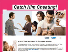 Tablet Screenshot of catchhimcheating.webstarts.com