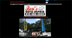 Desktop Screenshot of borisautorepair.webstarts.com