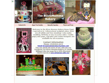 Tablet Screenshot of bizeemommacakes.webstarts.com
