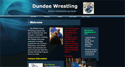 Desktop Screenshot of dundeewrestling.webstarts.com