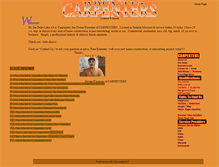 Tablet Screenshot of carpenters.webstarts.com