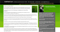 Desktop Screenshot of lifepathlaw.webstarts.com