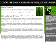 Tablet Screenshot of lifepathlaw.webstarts.com