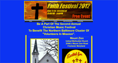 Desktop Screenshot of faithfestival.webstarts.com