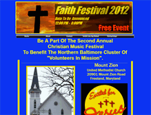Tablet Screenshot of faithfestival.webstarts.com
