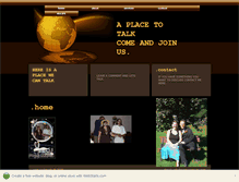 Tablet Screenshot of aplacetotalk.webstarts.com