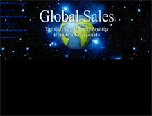 Tablet Screenshot of globalsales.webstarts.com