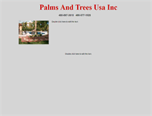 Tablet Screenshot of palmstreesusa.webstarts.com