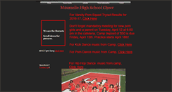 Desktop Screenshot of mhshornetcheer.webstarts.com