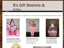 Tablet Screenshot of bsgiftbaskets.webstarts.com