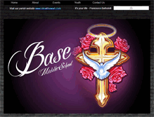 Tablet Screenshot of baseyouth.webstarts.com