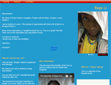 Tablet Screenshot of coutureli.webstarts.com