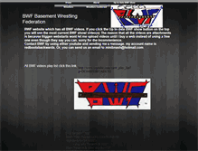 Tablet Screenshot of basementwrestlingfederation.webstarts.com