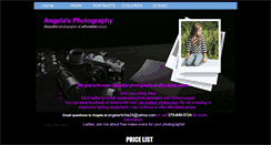 Desktop Screenshot of angelasphotography.webstarts.com