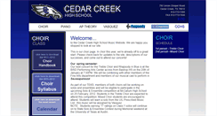 Desktop Screenshot of cchschoir.webstarts.com