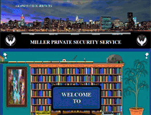 Tablet Screenshot of millerprivatesecurity.webstarts.com
