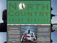 Tablet Screenshot of northcountryguides.webstarts.com