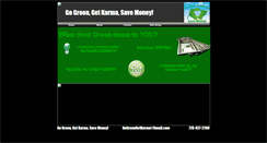 Desktop Screenshot of gogreengetkarmasavemoney.webstarts.com