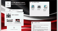 Desktop Screenshot of clawproduction.webstarts.com