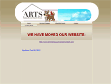 Tablet Screenshot of animalrescuetransfersystem.webstarts.com