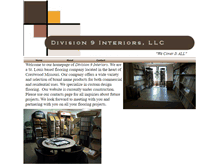 Tablet Screenshot of division9interiors.webstarts.com