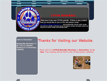 Tablet Screenshot of lvysabaseball.webstarts.com