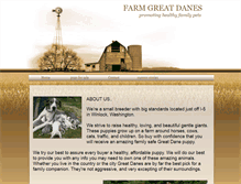 Tablet Screenshot of farmdanes.webstarts.com