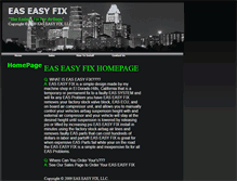 Tablet Screenshot of easeasyfix.webstarts.com