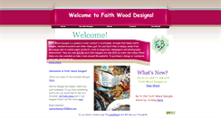 Desktop Screenshot of faithwooddesigns.webstarts.com