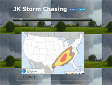 Tablet Screenshot of jkstormchasing.webstarts.com