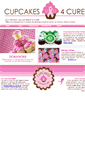 Mobile Screenshot of cupcakes4cure.webstarts.com