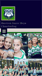 Mobile Screenshot of hoyajrcheer.webstarts.com