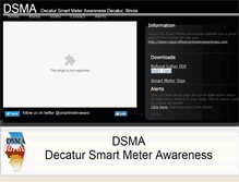 Tablet Screenshot of decatursmartmeterawareness.webstarts.com