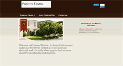 Desktop Screenshot of preferredelectric.webstarts.com