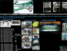 Tablet Screenshot of joesaquariumssupplies.webstarts.com
