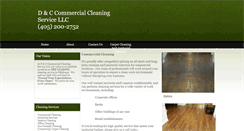 Desktop Screenshot of dandccommercialcleaningservice.webstarts.com